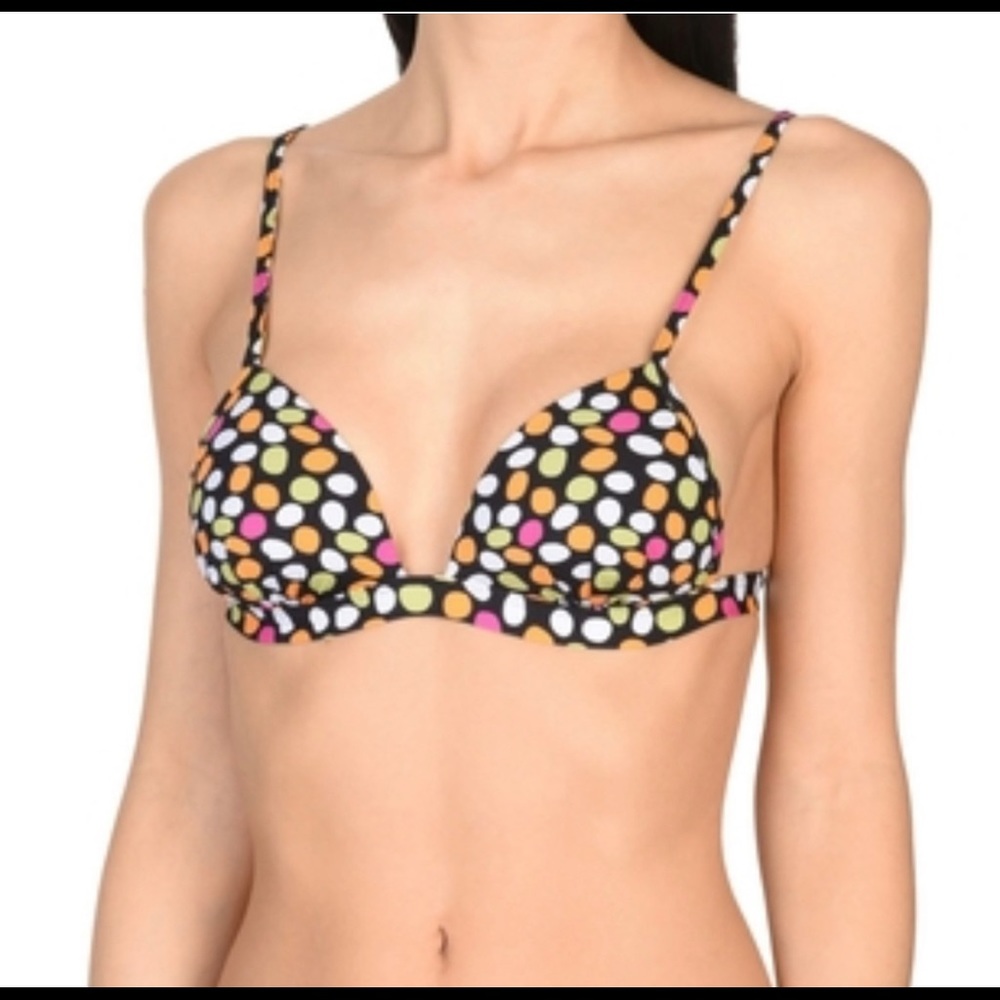 TOP & BOTTOM La Perla Polka Dot Bikini NIB. A little snug for me! but perfect!